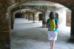 PICTURES/Fort Jefferson & Dry Tortugas National Park/t_Inside Arches & Sharon1.JPG